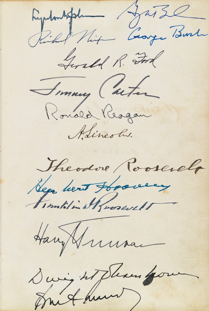 Presidential Signatures