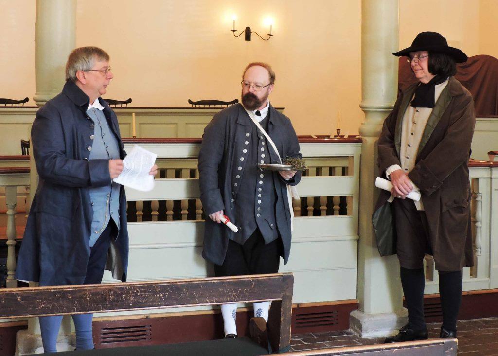 Re enactment of the Livery of Seizen ceremony cropped and compressed