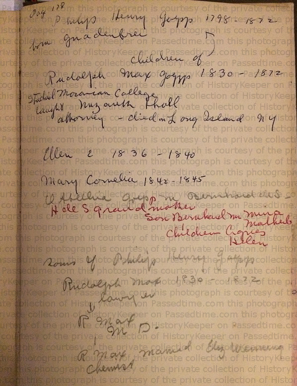 goepp family historyw