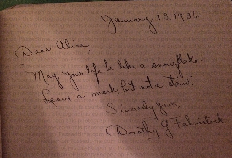 nanuet dorothy fahnestockw